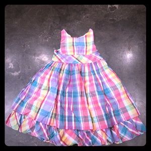 Ralph Lauren pastel fully lined sleeveless dress 4